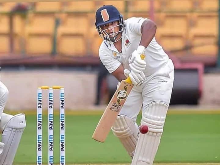 Mumbai Vs Railways Sarfaraz Khan Hit Century Ajinkya Rahane Half Mumbai Vs Railways Sarfaraz Khan Hit Century Ajinkya Rahane Half Century Vijay Hazare Trophy 2022