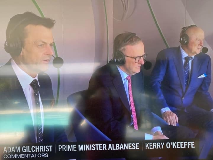 AUS Vs SA: Australian Prime Minister Anthony Albanese Arrives To AUS Vs SA: Australian Prime Minister Anthony Albanese Arrives To Watch Boxing Day Test Photo Viral
