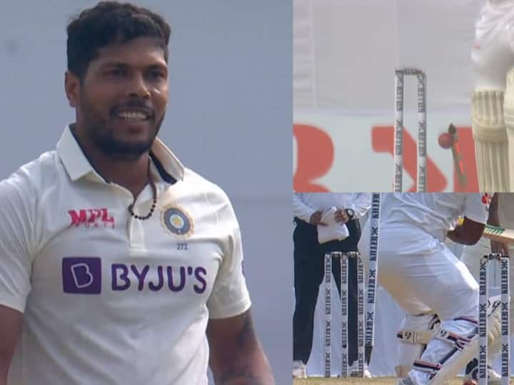 IND Vs BAN Umesh Yadav Clean Bold Yasir Ali Bangladesh Vs India 1st Test 2nd Day