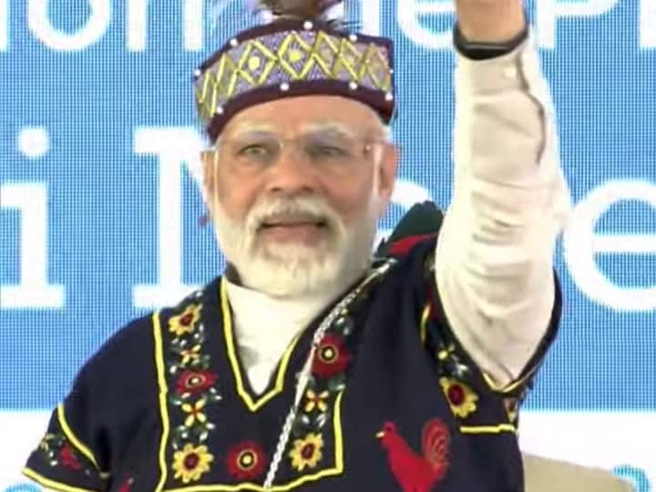 PM Modi Address Public Meeting In Shillong Inaugurate Projects |