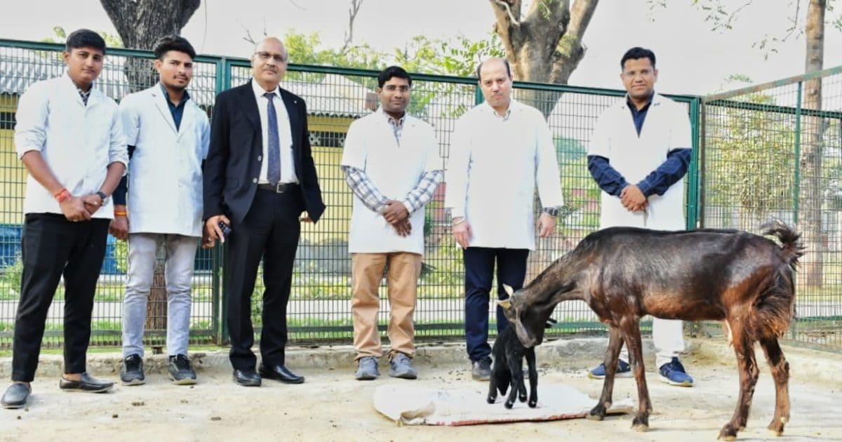 मथुरा के केंद्रीय बकरी अनुसंधान ने रचा इतिहास, वैज्ञानिकों ने