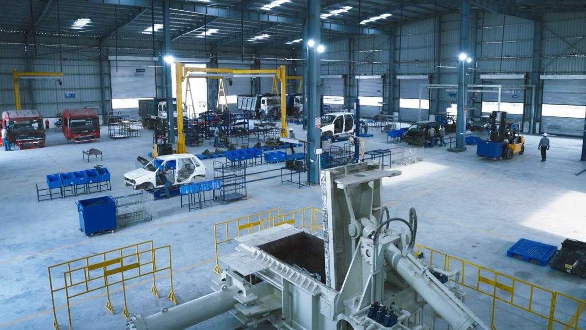 Tata Motors unveils its first vehicle scrapping facility