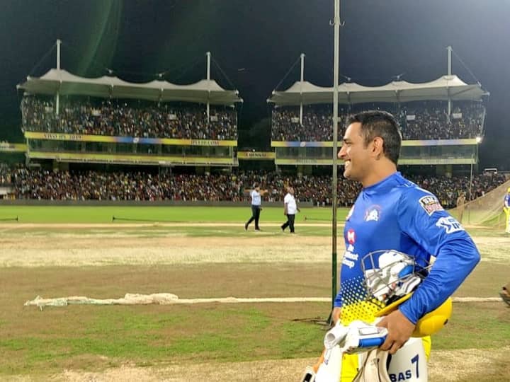 MS Dhoni In IPL 2023: When Dhoni Hit A Six In A Practice Match, Thousands Of People Shook The Entire Stadium With Slogans Of Dhoni...Dhoni...watch Video