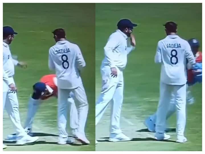 Rohit Sharma Was Tried To Slapped Ishan Kisan During Ahmedabad Test Match Of Border Gavaskar Trophy 2023 Video Goes Viral
