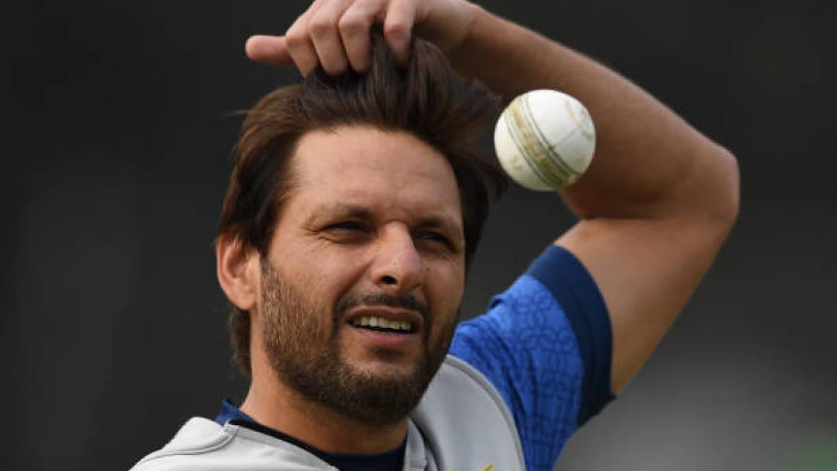 Shahid Afridi: शाहिद आफरीदी ने फिर अलापा कश्मीर राग, टीम शाहिद आफरीदी (@Getty)