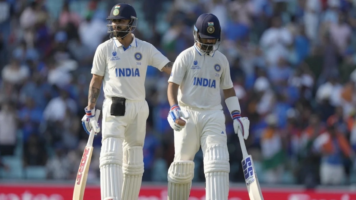 Virat Kohli and Ajinkya Rahane in WTC Final (Getty)