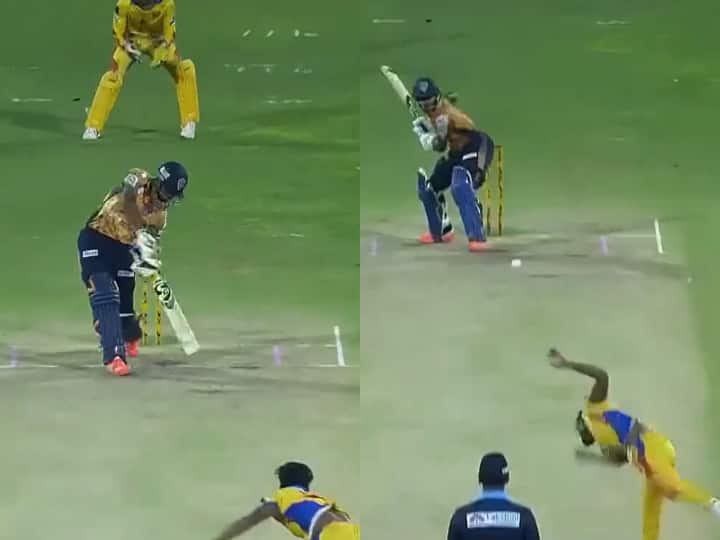 TNPL 2023 Dindigul Dragons Vs Nellai Royal Kings Qualifier 2 Batsman Rithik Easwaran And Ajitesh Guruswamy Hit 33 Runs In 19th Over Watch