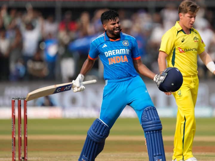 IND Vs AUS 2nd Indore ODI Indian Player Shreyas Iyer Told How He Make Stronger Comeback By Hitting Century