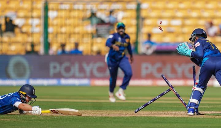 World Cup 2023 ENG Vs SL Match Highlights Sri Lanka Defeat England By 8 Wickets In Bengaluru England Vs Sri Lanka