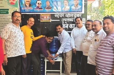 जिला अस्पताल में हुई ओआरएस युक्त शीतल पेयजल की व्यवस्था
