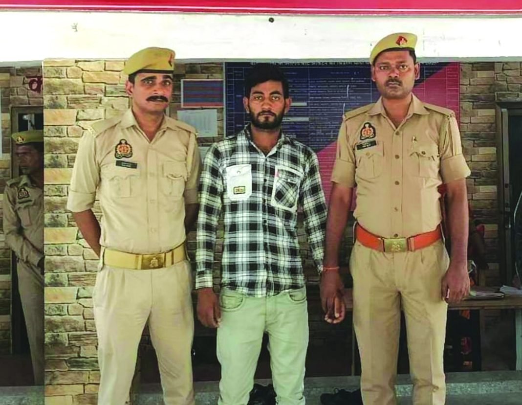 दहेज हत्या के मुकदमे में वांछित एक अभियुक्त गिरफ्तार दहेज हत्या के मुकदमे में वांछित एक अभियुक्त गिरफ्तार