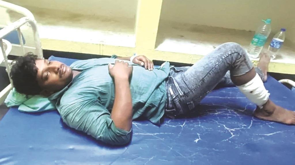 मुठभेड़ में गोतस्कर को लगी गोली, साथी संग गिरफ्तार
