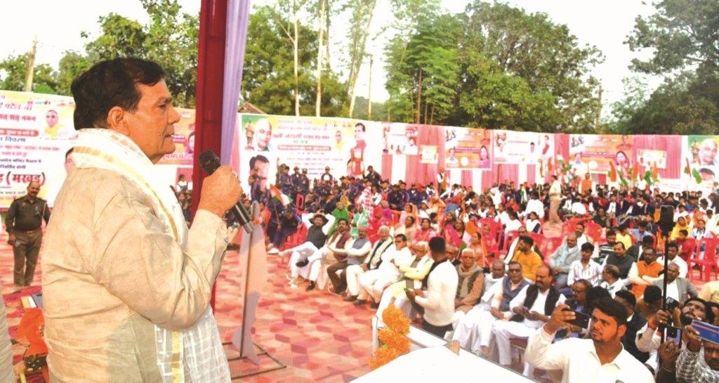 प्रभारी मंत्री ने जनपद में यूनिटी मार्च कार्यक्रम में की सहभागिता
