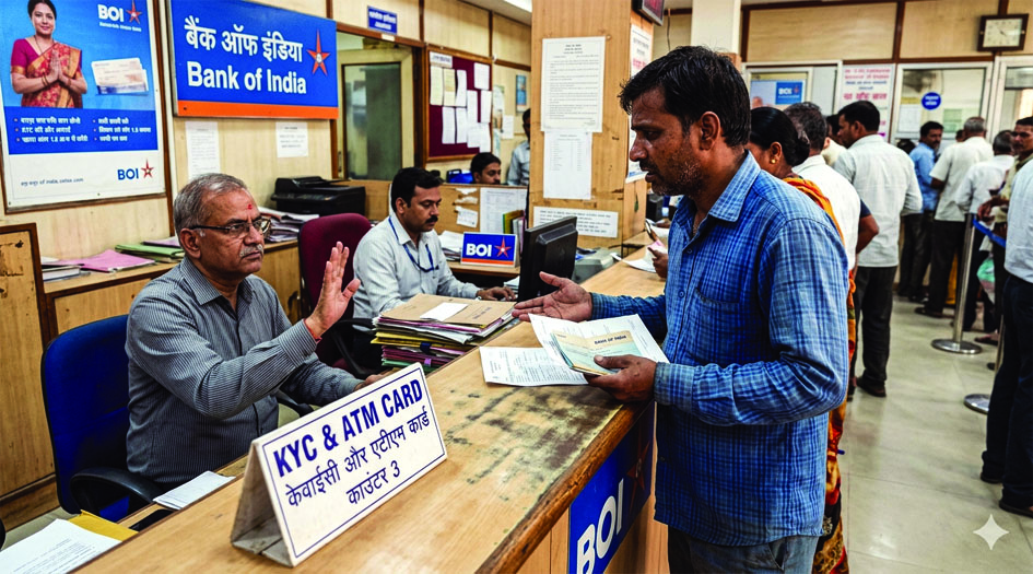 Bank of India Jaunpur branch customer problem