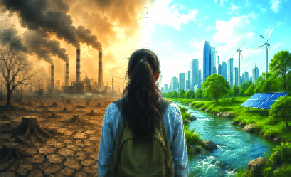 क्लाइमेट एंग्जायटी जेन जेड युवा पर्यावरण चिंता climate anxiety hindi