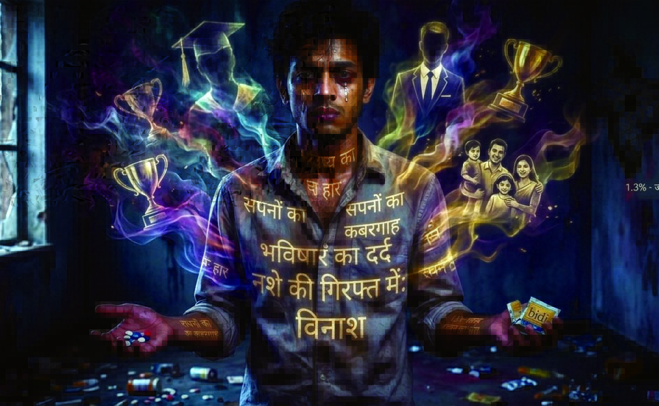 भारत में युवाओं में बढ़ती नशे की समस्या पर संपादकीय