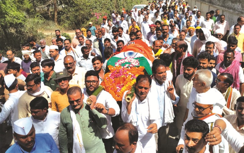 Arun Kumar Singh Munna funeral guard of honour
