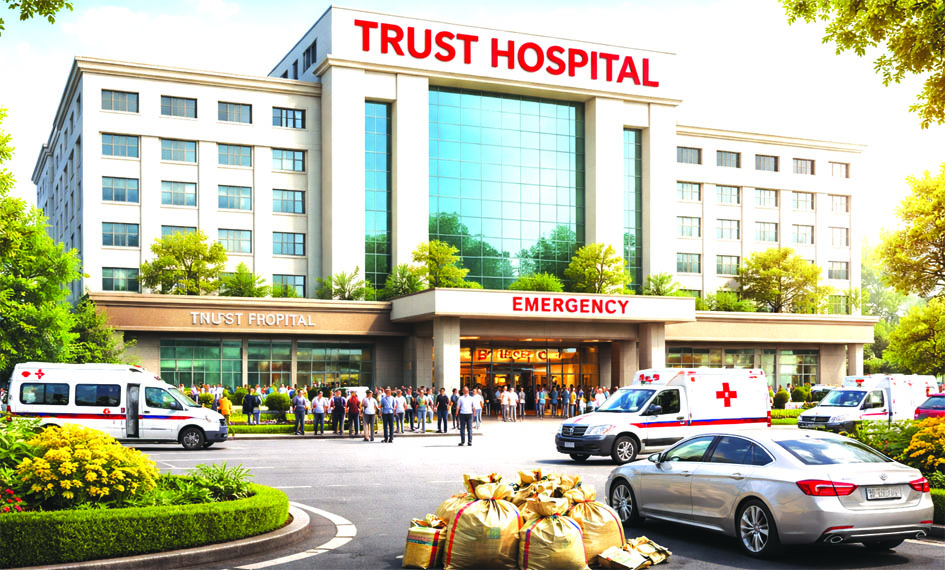 Jaunpur private hospital trust irregularities news