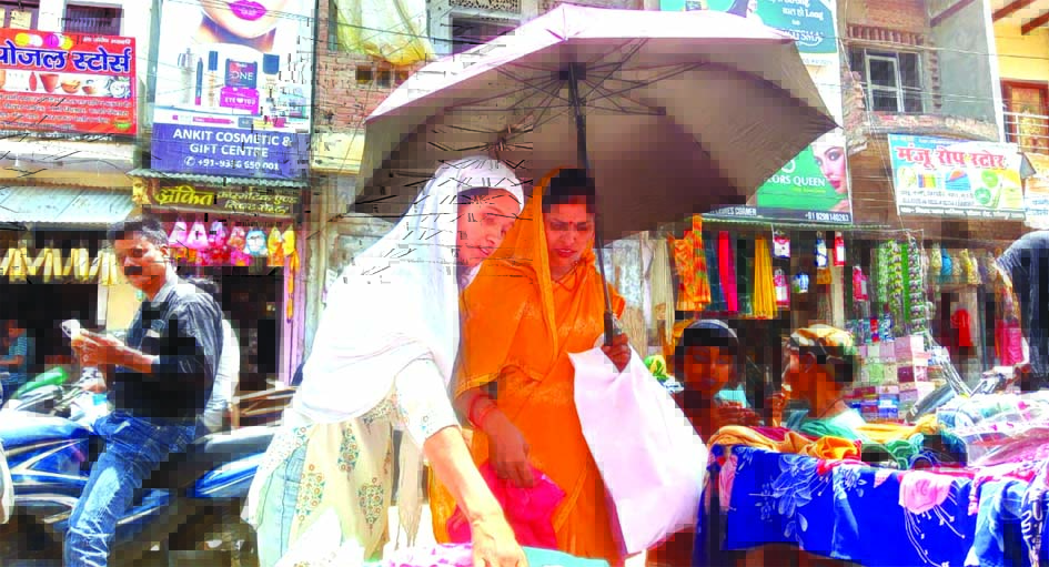 जौनपुर में धूप और बारिश का बदलता मौसम